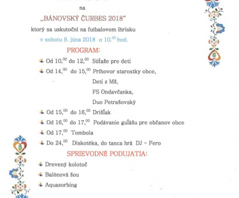 Aktuality / Bánovský ČURBES 2018
