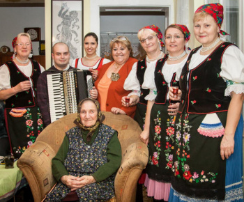 Aktuality / Naša najstaršia občianka oslávila svoje jubileum 95 