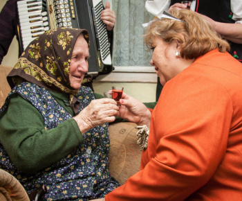 Aktuality / Naša najstaršia občianka oslávila svoje jubileum 95 