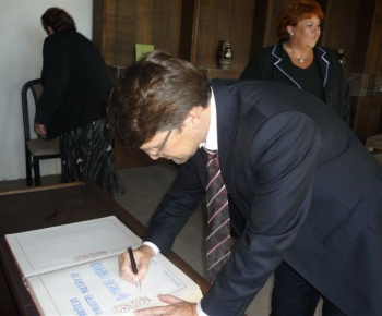 Aktuality / Minister kultúry navštívil naše múzeum
