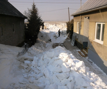 Aktuality / Snehová kalamita 2012