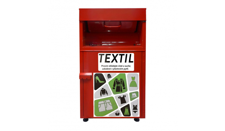 Kontajner na čistý textil