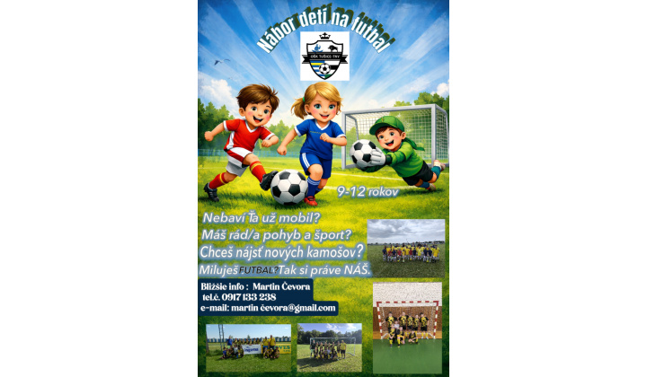 Nábor deti na futbal