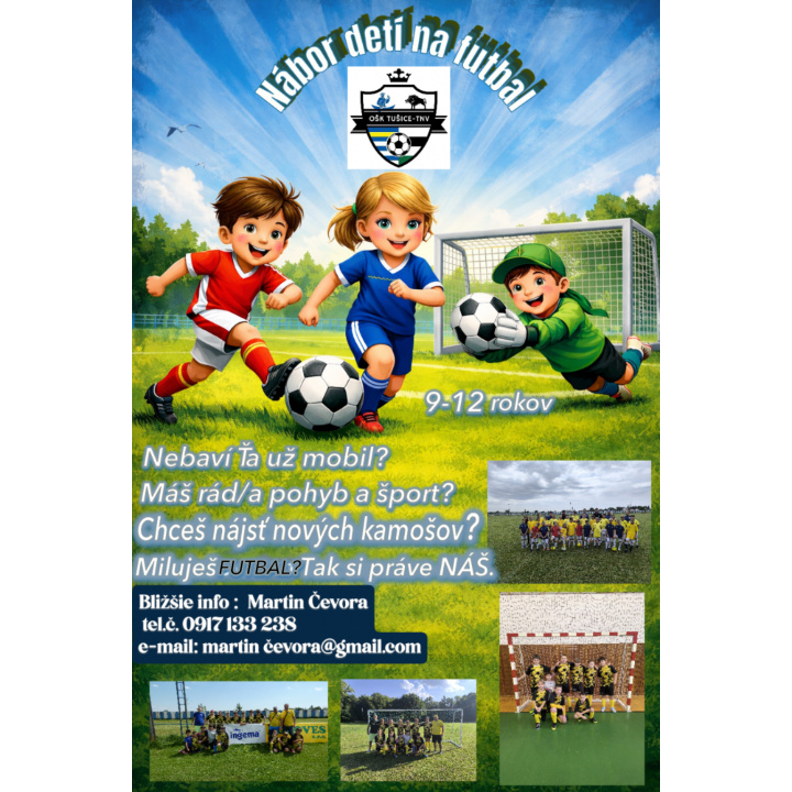 Nábor deti na futbal