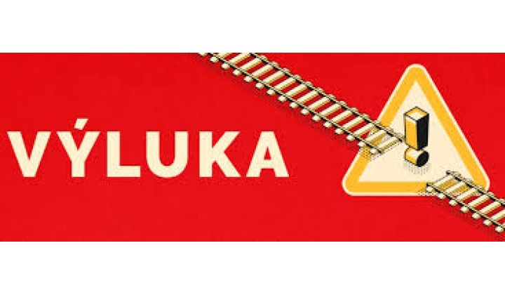 Oznam o výluke železničnej dopravy  v úseku tratí : Michalovce - Bánovce nad Ondavou
